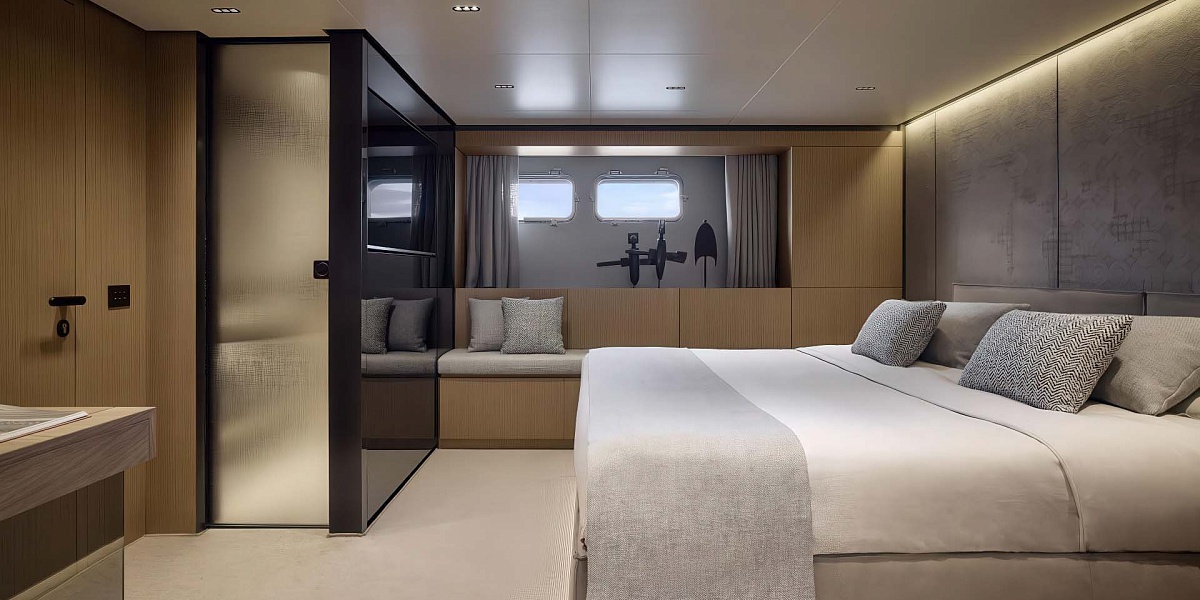 Аренда мега яхты Sanlorenzo SL86A ALMA BLU в Италии и Сардинии